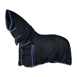 Horze Glasgow Medium Weight Combo Turnout Blanket 150g - Dark Blue 7 Horze Glasgow Medium Weight Combo Turnout Blanket 150g - Dark Blue -Equestrian Supplies 417072 800 800