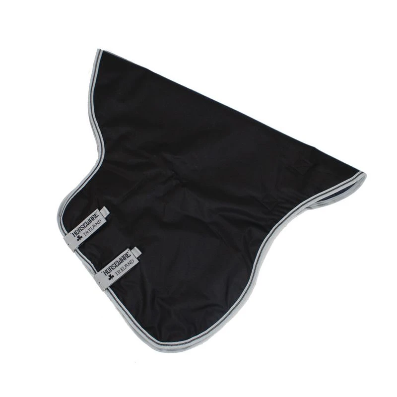 Amigo Stock Horse Hood 150g - Black/Silver/Black 3 Amigo Stock Horse Hood 150g - Black/Silver/Black