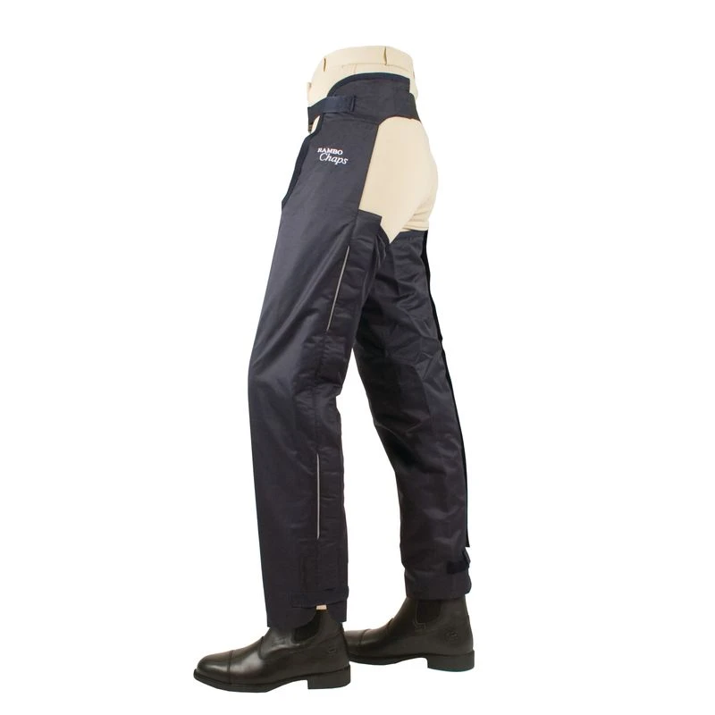 Horseware Fleece Lined Chaps - Navy 3 Horseware Fleece Lined Chaps - Navy
