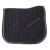 Ovation Elegance Velvet Dressage Pad - Black/Silver/Black 2 Ovation Elegance Velvet Dressage Pad - Black/Silver/Black -Equestrian Supplies 423850 800 800