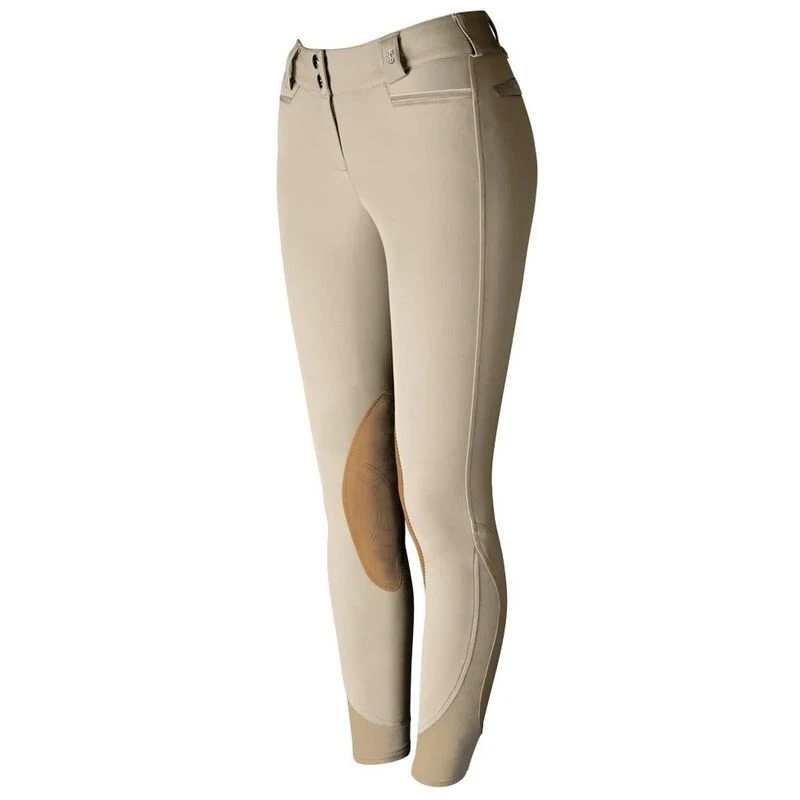 Tredstep Women's Solo Extreme Knee Patch Breeches - Tan 3 Tredstep Women's Solo Extreme Knee Patch Breeches - Tan