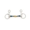 Centaur Double Jointed Disk Boucher - Blue Steel -Equestrian Supplies 430137 800 800