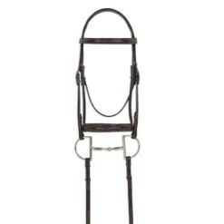Ovation ATS Fancy Raised Wide Noseband Bridle - Dark Brown 6 Ovation ATS Fancy Raised Wide Noseband Bridle - Dark Brown -Equestrian Supplies 433866 800 800