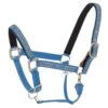 Pessoa Pessoa Alpine Padded Halter - Blueberry/Clay Plaid -Equestrian Supplies 434423 800 800