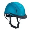 Ovation Metallic Schooler Helmet - Teal 1 Ovation Metallic Schooler Helmet - Teal -Equestrian Supplies 437974 800 800