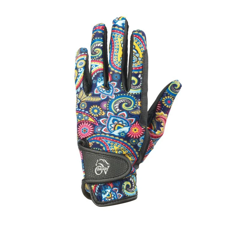 Ovation PerformerZ Gloves - C1916 Rainbow Paisley 3 Ovation PerformerZ Gloves - C1916 Rainbow Paisley