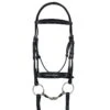 Ovation ATS Drop Nose Dressage Bridle - Black -Equestrian Supplies 438604 800 800