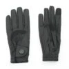 Ovation LuxeGrip StretchFlex Glove - Black 2 Ovation LuxeGrip StretchFlex Glove - Black -Equestrian Supplies 438990 800 800
