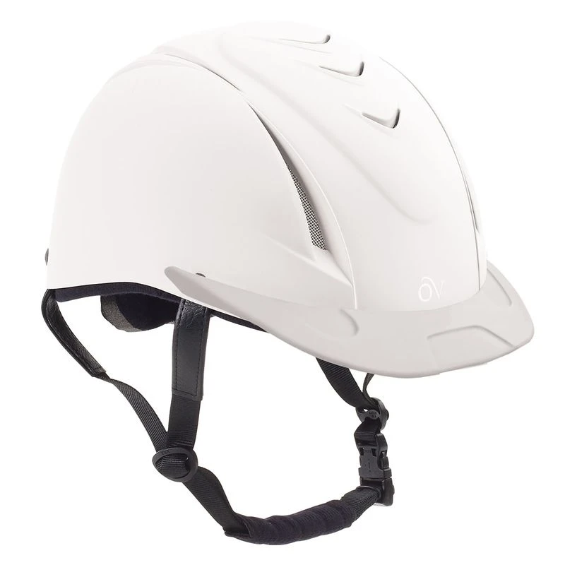 Ovation Deluxe Schooler Helmet - White 3 Ovation Deluxe Schooler Helmet - White
