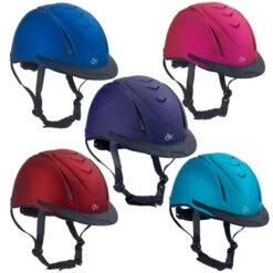 Ovation Metallic Schooler Helmet - Purple 5 Ovation Metallic Schooler Helmet - Purple -Equestrian Supplies 440229 800 800