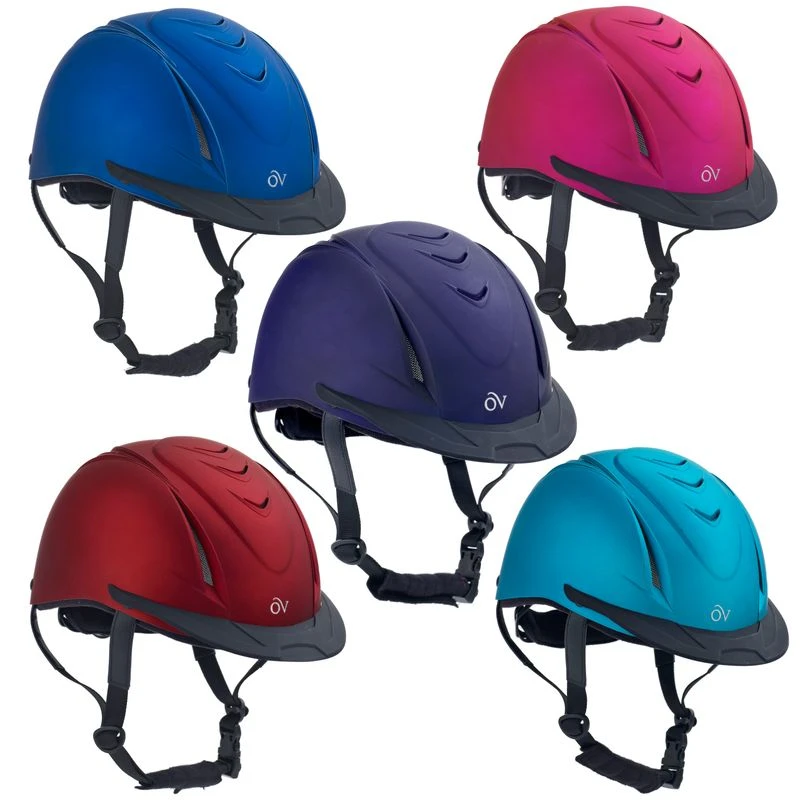 Ovation Metallic Schooler Helmet - Purple 4 Ovation Metallic Schooler Helmet - Purple - Image 2
