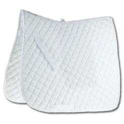 Roma Economy Dressage Saddle Pad - White