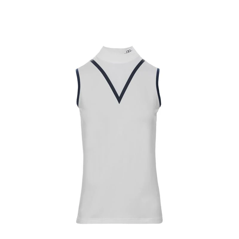 Alessandro Albanese Women's Mina Technical Sleeveless Top - White 3 Alessandro Albanese Women's Mina Technical Sleeveless Top - White