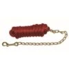 Western Rawhide Signature Classic Lead Rope W/Chain - Red -Equestrian Supplies 443809 800 800