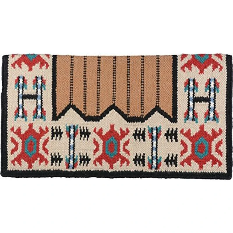 Western Rawhide Country Legend Bridge New Zealand Wool Standard Show Blanket - Tan/Black/Beige 3 Western Rawhide Country Legend Bridge New Zealand Wool Standard Show Blanket - Tan/Black/Beige