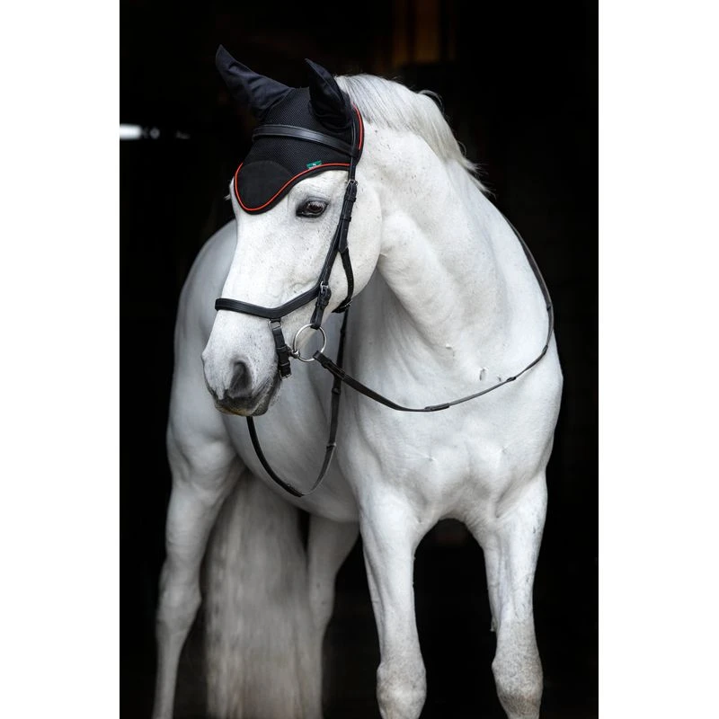 Rambo Air Tech Ear Net - Black/Orange 3 Rambo Air Tech Ear Net - Black/Orange