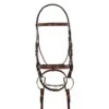 Harmohn Kraft Raised Padded Event Bridle W/Flash And Web Reins - Oakbark 2 Harmohn Kraft Raised Padded Event Bridle W/Flash And Web Reins - Oakbark -Equestrian Supplies 444848 800 800