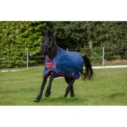 Mio Turnout 200g - Dark Blue/Dark Blue/Red -Equestrian Supplies 445345 800 800