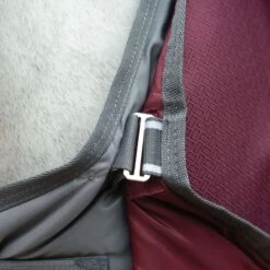 Weatherbeeta Comfitec Plus Dynamic II Detach-A-Neck Lite - Maroon/Grey/White -Equestrian Supplies 447636 800 800