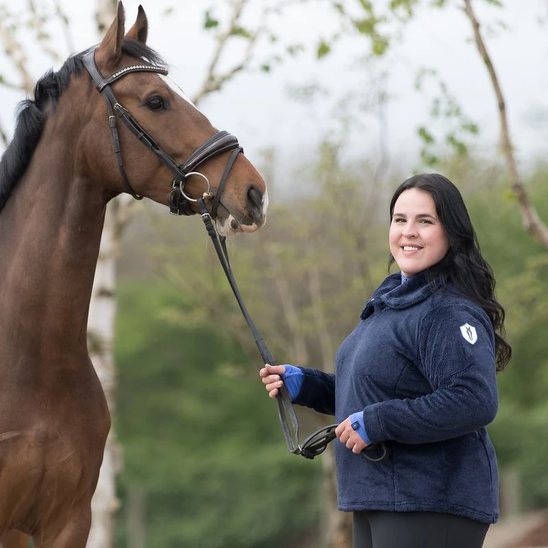 Irideon Women's Luxen Half Snap Top - Denim 6 Irideon Women's Luxen Half Snap Top - Denim - Image 4