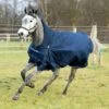 Horze Avalanche Turnout Blanket 150g - Peacoat Dark Blue -Equestrian Supplies 451481 800 800