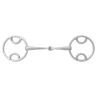 Korsteel Stainless Steel Jointed Beval Loose Ring Snaffle Bit -Equestrian Supplies 451880 800 800
