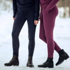 Horze Women's Kilkenny Lux Winter Paddock Boots - Black -Equestrian Supplies 453926 800 800