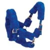 Ovation Rose Gold Fleece Shipping Halter - Navy -Equestrian Supplies 454166 800 800