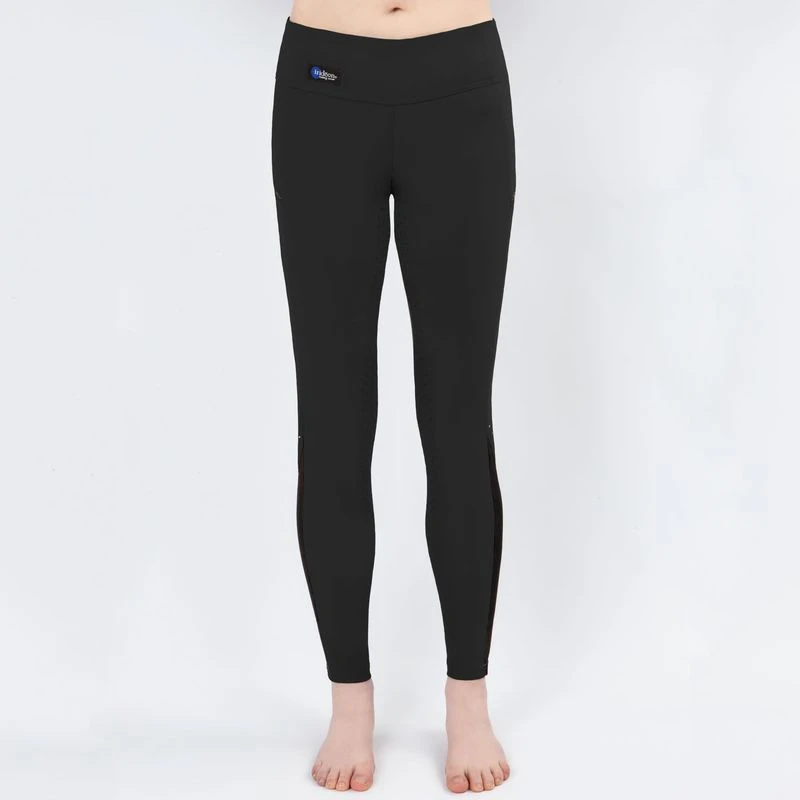 Irideon Women's Issential Reflex Full Seat Tights - Black 4 Irideon Women's Issential Reflex Full Seat Tights - Black - Image 2