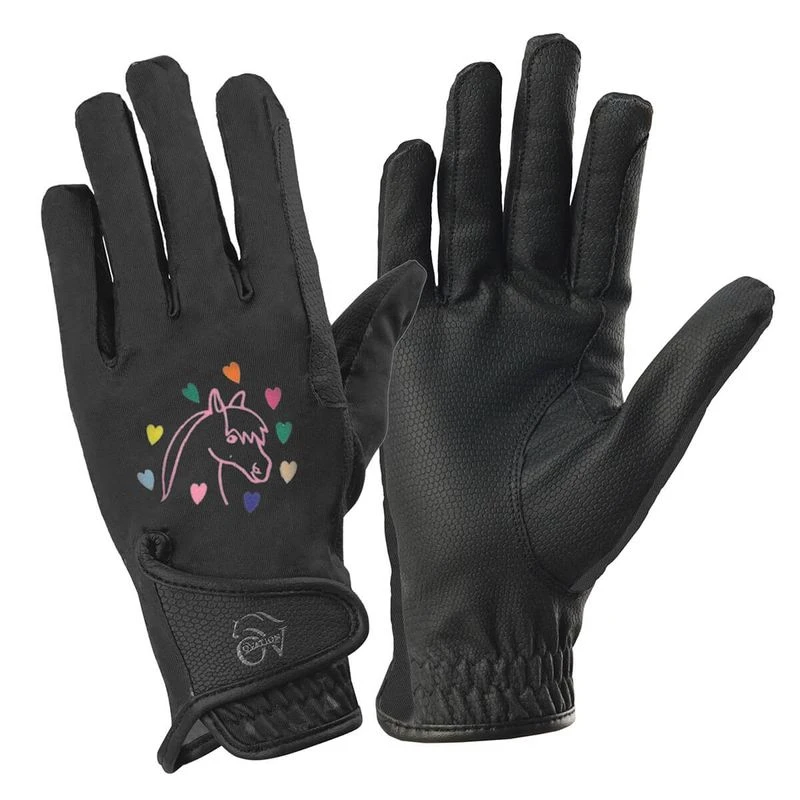 Ovation Kids' PerformerZ Gloves - Horse And Heart 3 Ovation Kids' PerformerZ Gloves - Horse And Heart
