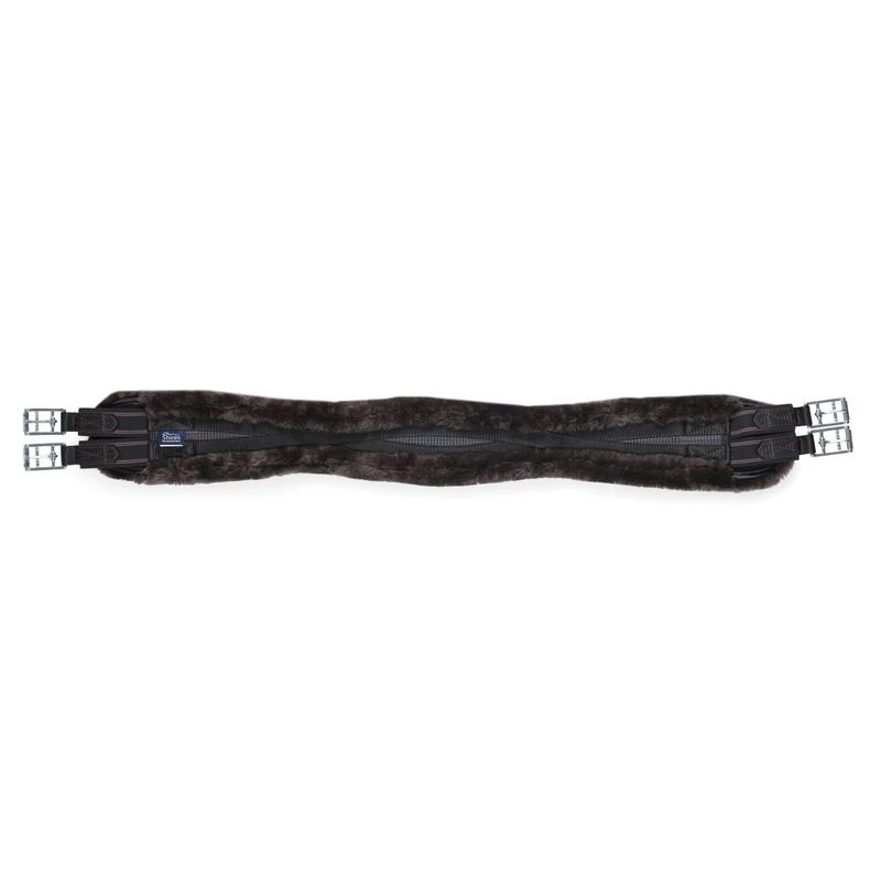 Shires Performance Supafleece Contour Girth - Brown/Natural 3 Shires Performance Supafleece Contour Girth - Brown/Natural