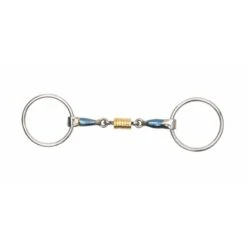 Shires Loose Ring W/Roller - Blue Sweet Iron