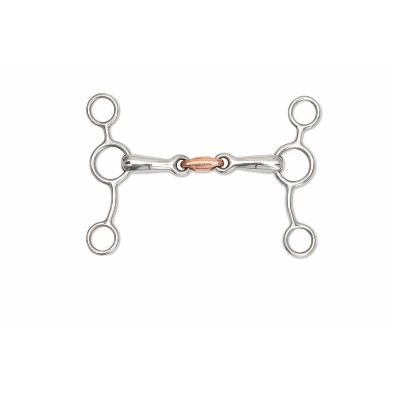 Shires Copper Lozenge Tom Thumb Bit 3 Shires Copper Lozenge Tom Thumb Bit