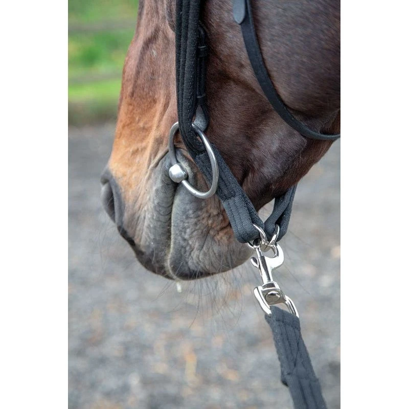 Shires Lunging Adapter - Black 4 Shires Lunging Adapter - Black - Image 2