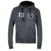 Finntack Pro College Zip Front Hoodie - Dark Melange Grey 2 Finntack Pro College Zip Front Hoodie - Dark Melange Grey -Equestrian Supplies 476197 800 800
