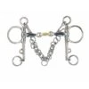 Shires Blue Sweet Iron Pelham Bit W/Brass Lozenge -Equestrian Supplies 477621 800 800
