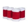 Horze Santa 4 Piece Leg Wraps - Red 1 Horze Santa 4 Piece Leg Wraps - Red -Equestrian Supplies 479607 800 800