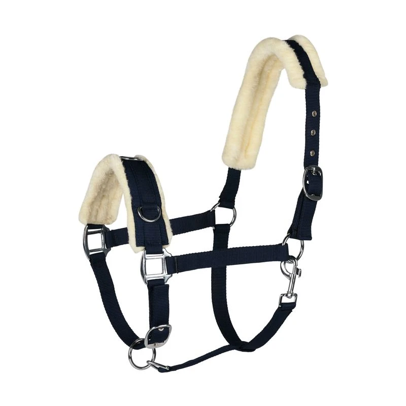 Horze Lunging Cavesson - Dark Blue 3 Horze Lunging Cavesson - Dark Blue