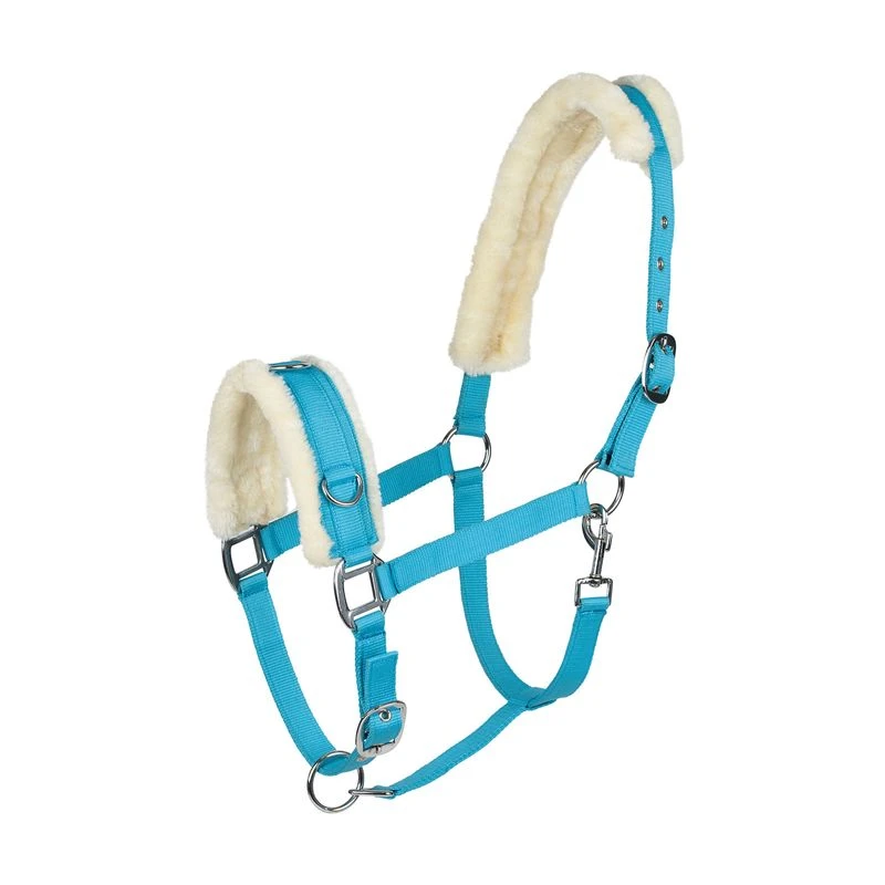 Horze Lunging Cavesson - True Blue 3 Horze Lunging Cavesson - True Blue