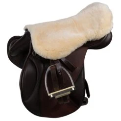 Horze Harleigh Sheepskin Seat Warmer - Off-White