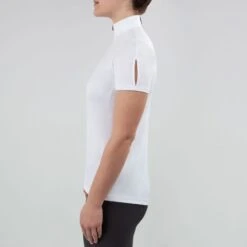 Irideon Women's Air-Tech Short Sleeve Jersey - White -Equestrian Supplies 481660 800 800