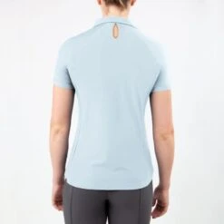 Irideon Women's Air-Tech Polo Shirt - Energy Blue 9 Irideon Women's Air-Tech Polo Shirt - Energy Blue -Equestrian Supplies 481693 800 800