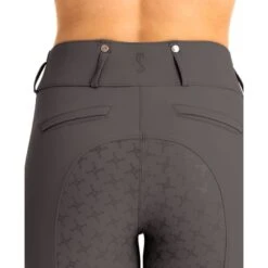 Tredstep Women's Evolute Full Seat Breeches - Opal Grey -Equestrian Supplies 484559 800 800