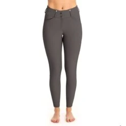 Tredstep Women's Evolute Full Seat Breeches - Opal Grey -Equestrian Supplies 484561 800 800