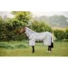 Amigo Bug Buster Vamoose W/No Fly Zone - Silver/Burgundy/White -Equestrian Supplies 485092 800 800