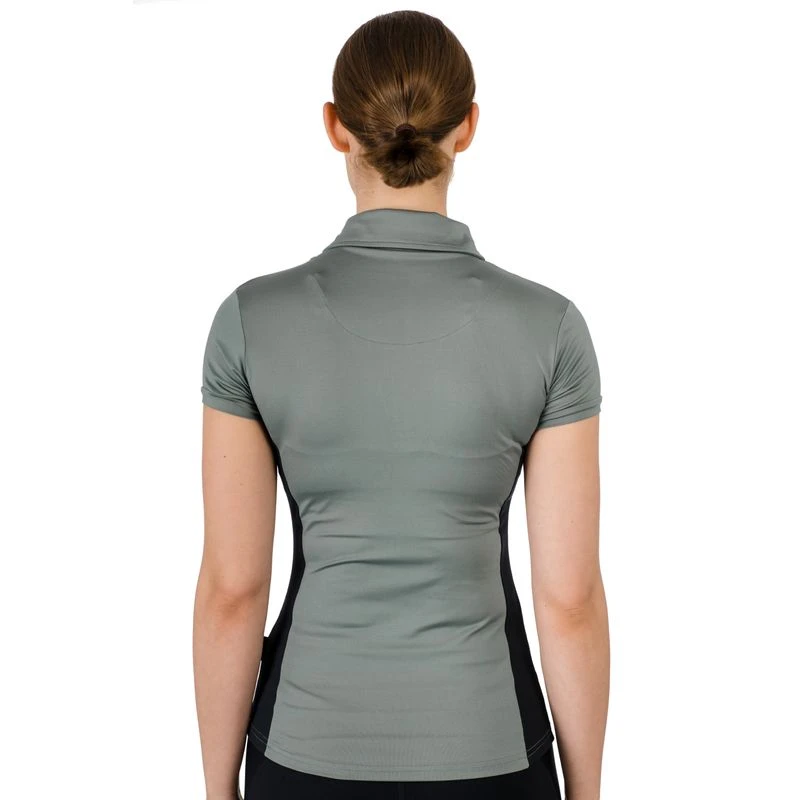 Horseware Women's Orla Technical Polo - Stormy Sea 4 Horseware Women's Orla Technical Polo - Stormy Sea - Image 2
