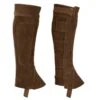 Perri's Suede Half Chaps - Brown 2 Perri's Suede Half Chaps - Brown -Equestrian Supplies 502900 800 800