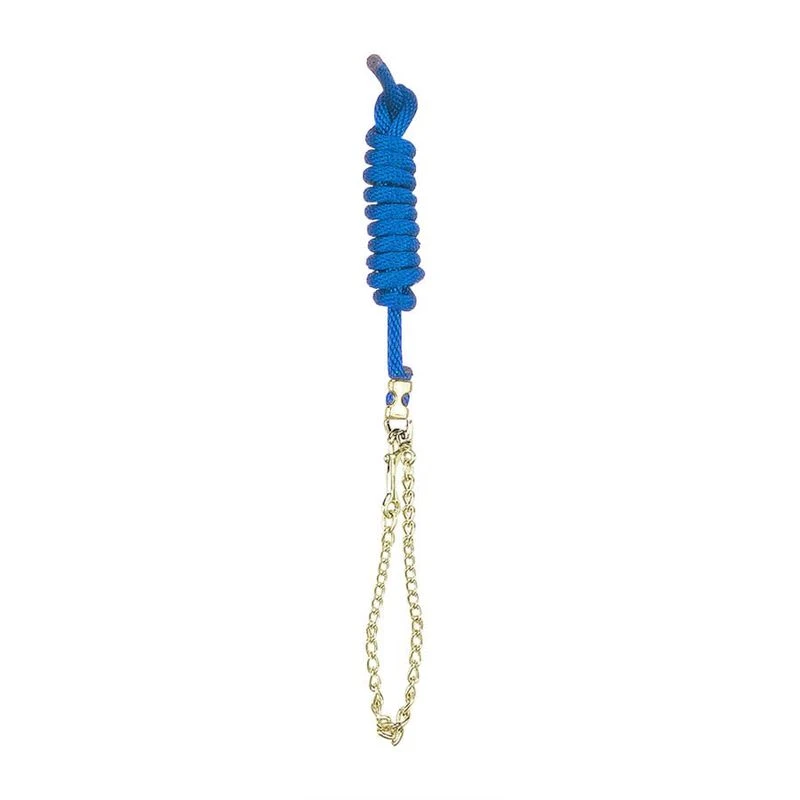 Perri's 5/8" Nylon Lead W/Chain - Royal Blue 3 Perri's 5/8" Nylon Lead W/Chain - Royal Blue