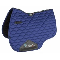 Shires ARMA Luxe Cotton Saddle Pad - Navy
