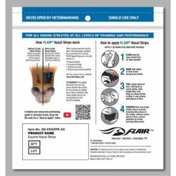 FLAIR Nasal Strips - Black -Equestrian Supplies 504453 800 800